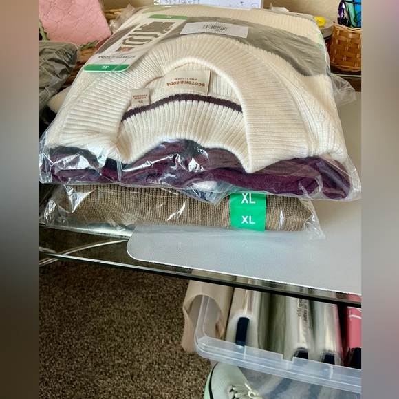 Scotch & Soda Amsterdam Cream Multi-Stripe Sweater – XL & XXL – NWT - Picture 12 of 16